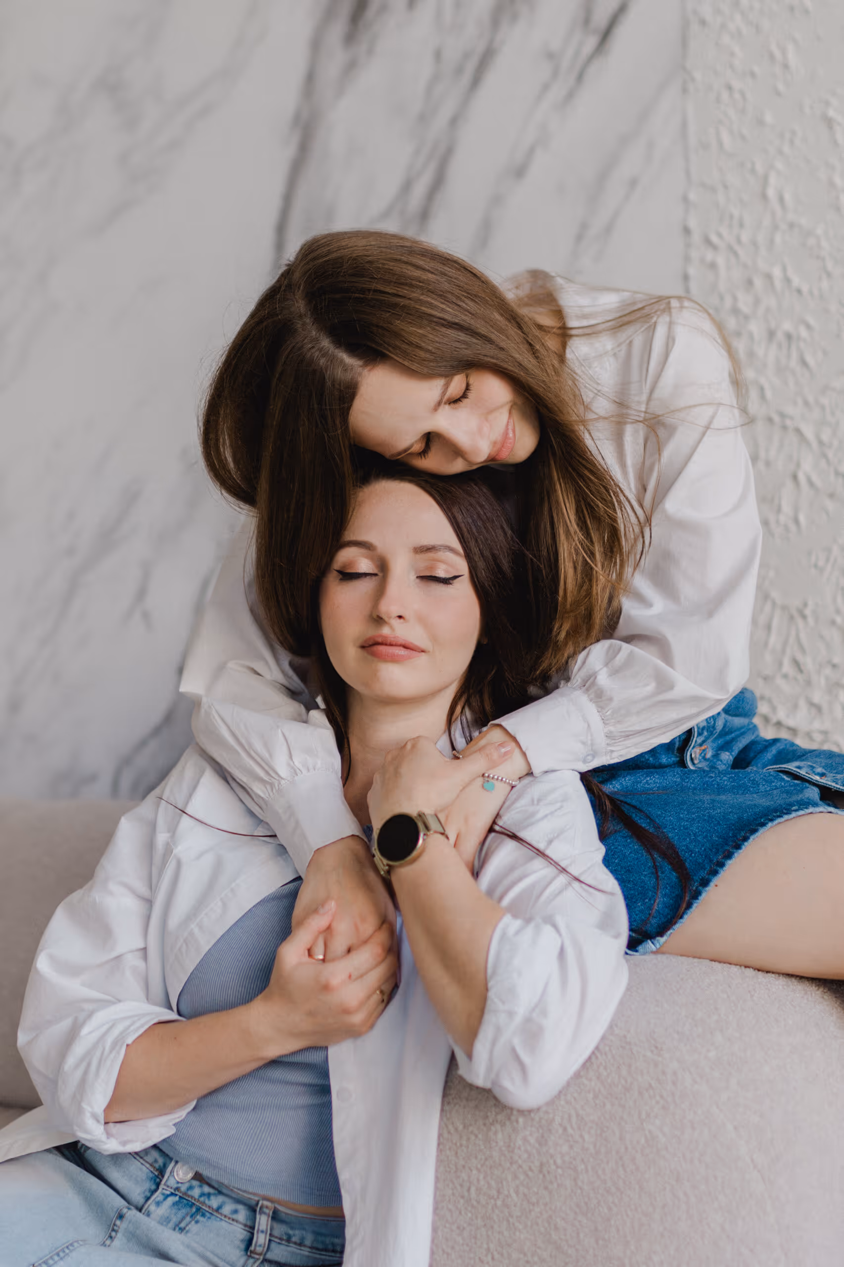 Indoor photo session at Dieppe photography studio