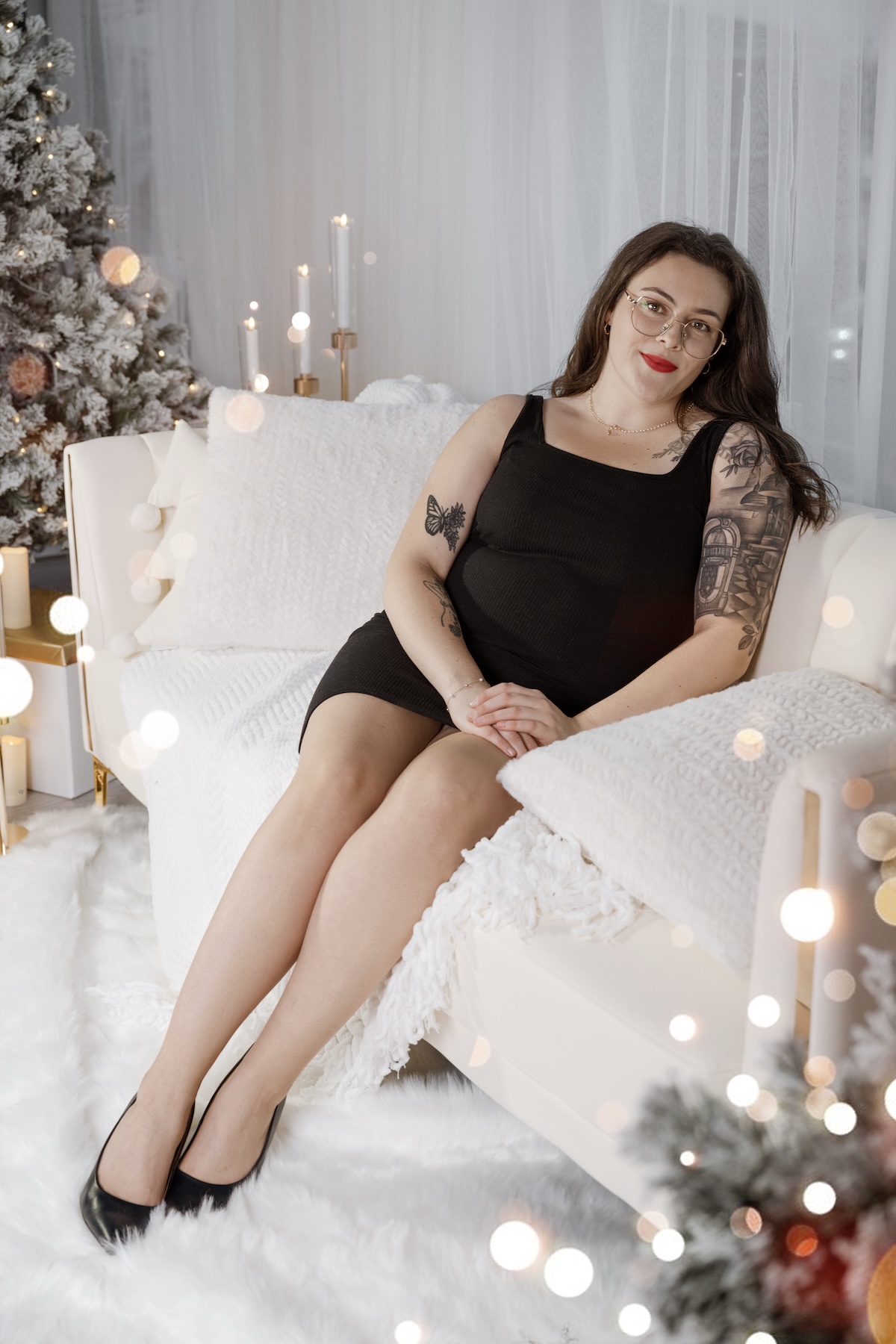 Indoor photo session at Dieppe photography studio