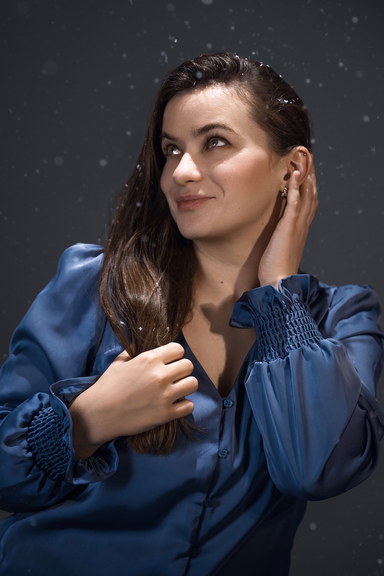 Indoor photo session at Dieppe photography studio