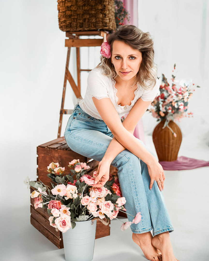 Dieppe photo studio with equipment