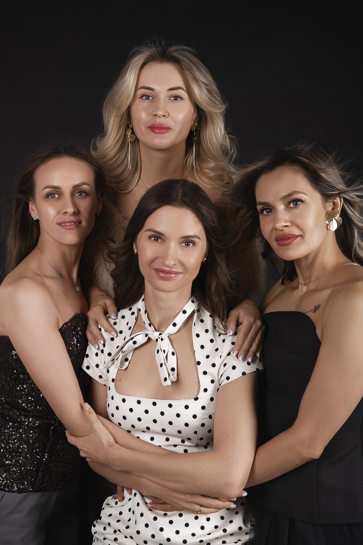 Indoor photo session at Dieppe photography studio