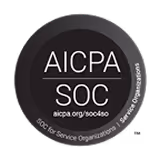AICPA SOC badge denoting attestation for service organizations.