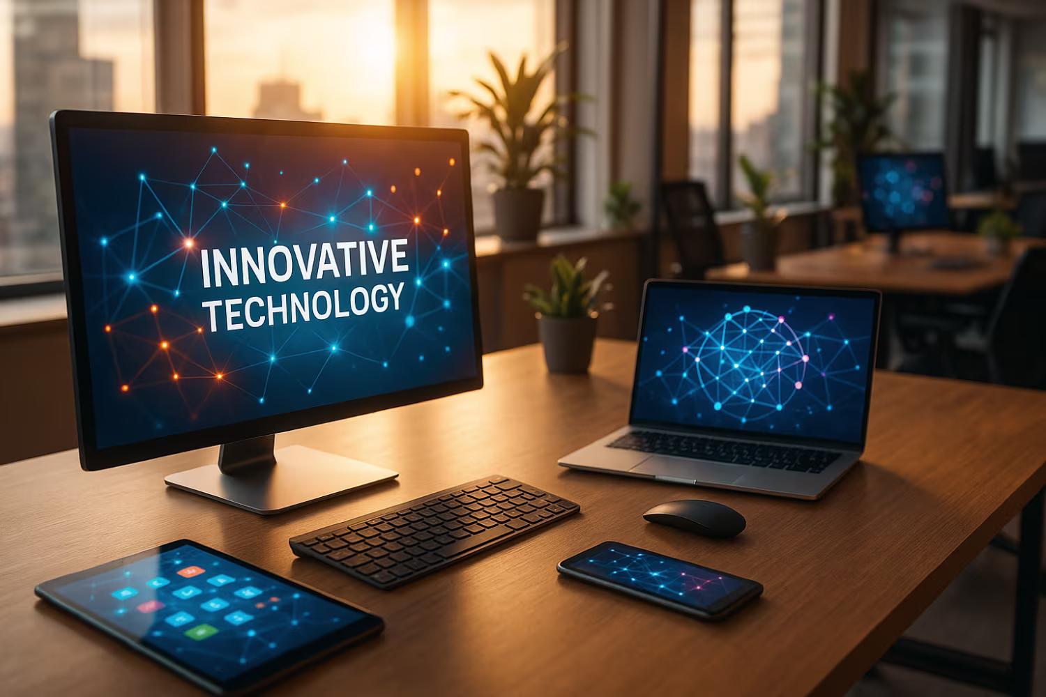Innovative workspace at top MSP company