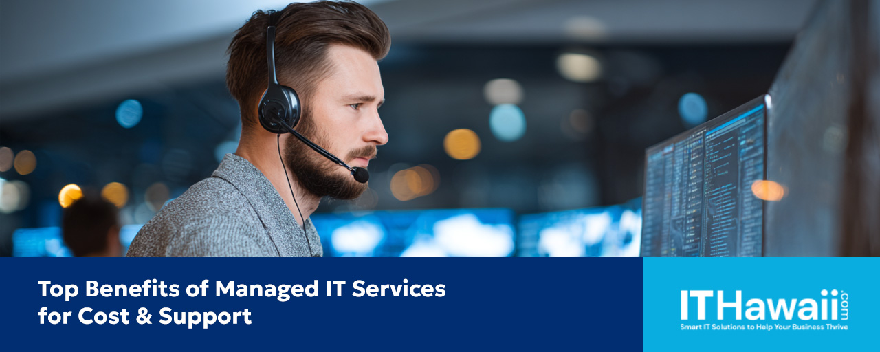 IT security agent working on his powerhouse software.