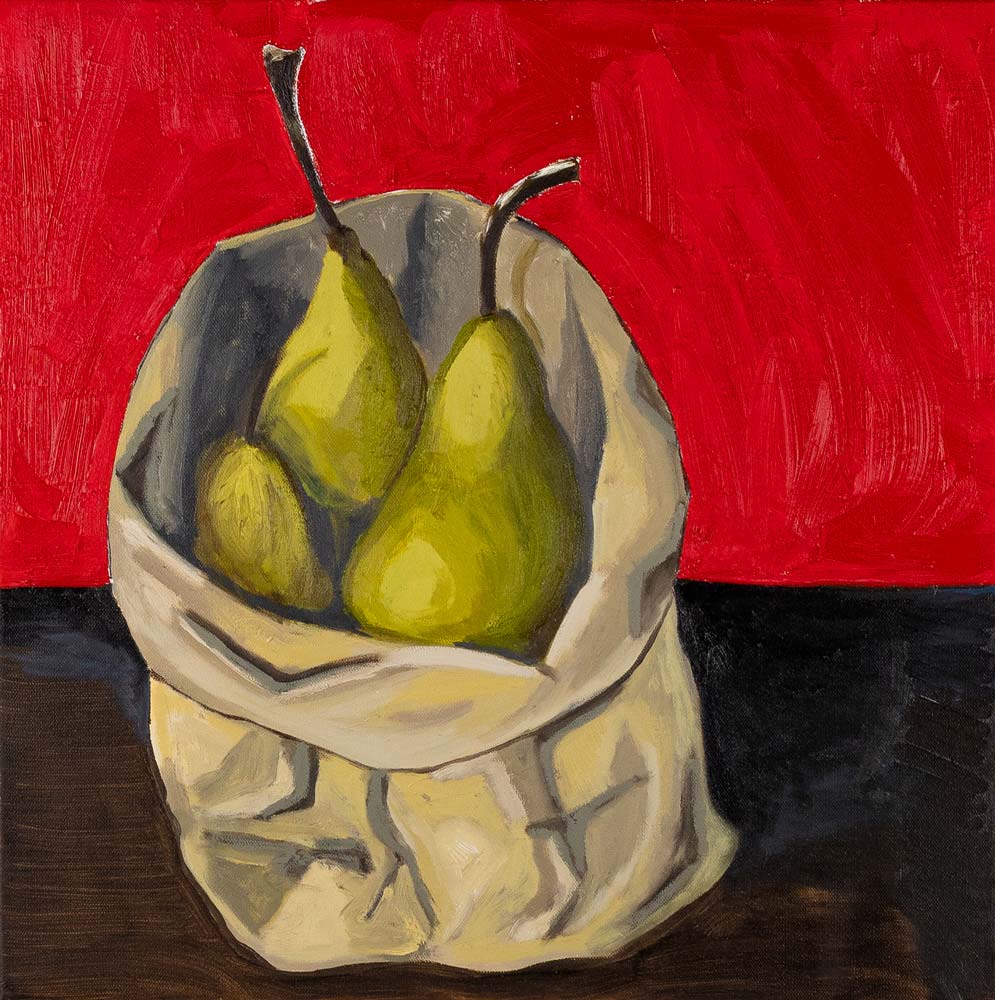 Pears in a bag, 2023