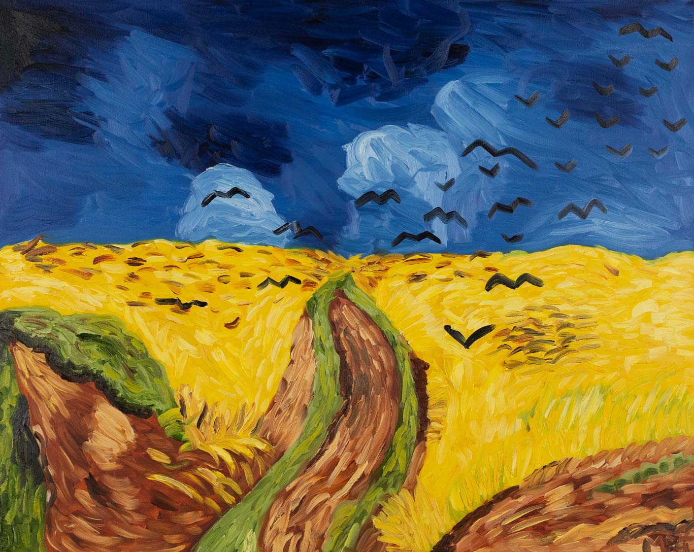 Van Gogh study, 2025