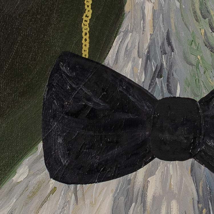 Bird with bowtie, 2022