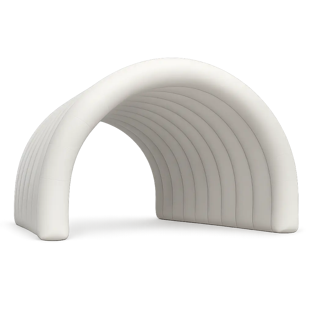 Inflatable frame building picture