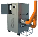 3D model of pump for inflatable frame building
