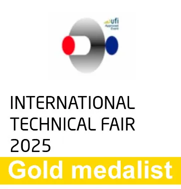 International Technical Fair 2025 Gold medalist Badge