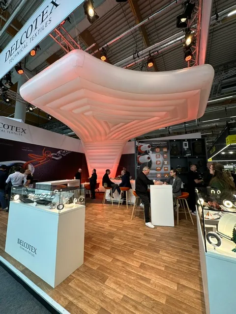 Exhibition in Frankfurt Delcotex 2026 (inside)