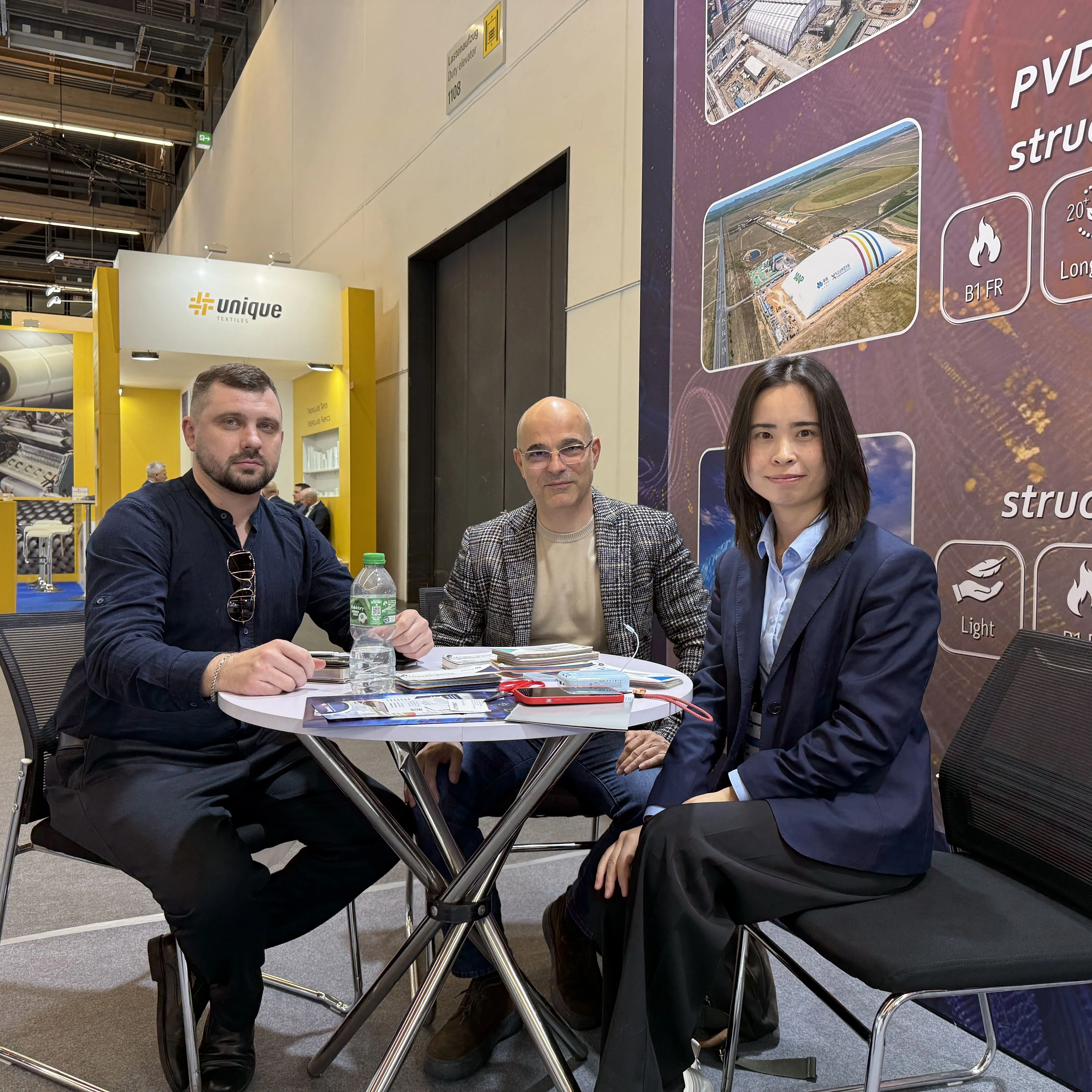 Exhibition in Frankfurt 2026 (with representative of main supplier)