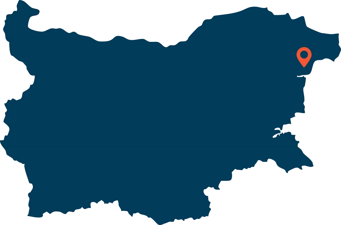 Location of the Airwallon's production facility in Bulgaria, Dobrich