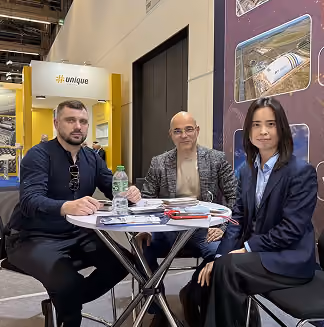 Exhibition in Frankfurt 2026 (with representative of main supplier)