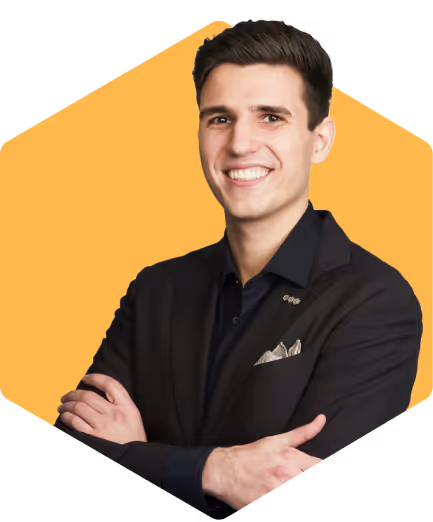 Portrait of klaidas, CEO of AMZ Bees