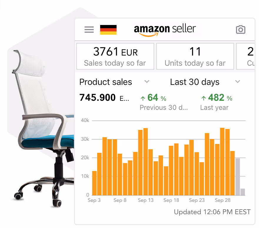 From the 3rd page in the search results to the No. 1 best-seller in the Desks & Workstations category.