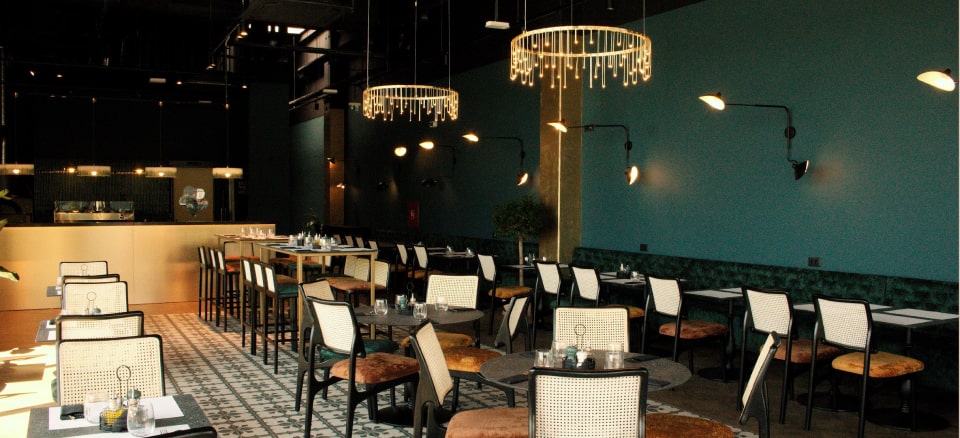 interior local pizzaurant dugopolje