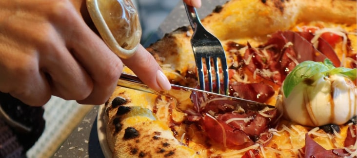 pizza bresaola local pizzaurant dugopolje