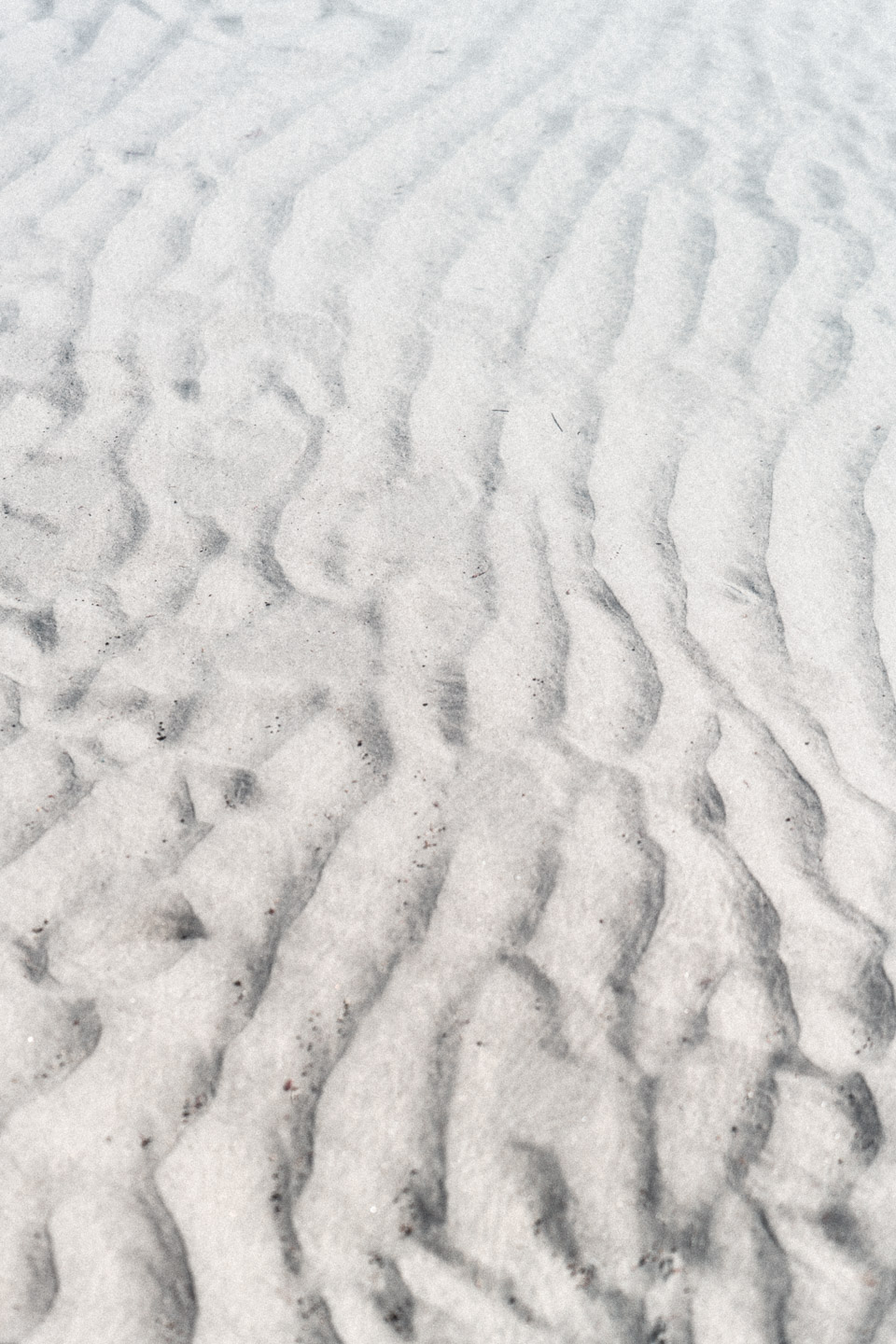Waves on sand at beach