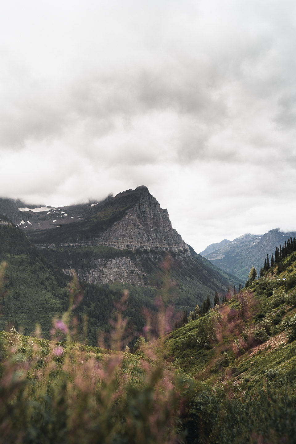 Mountain in Glacier National Park