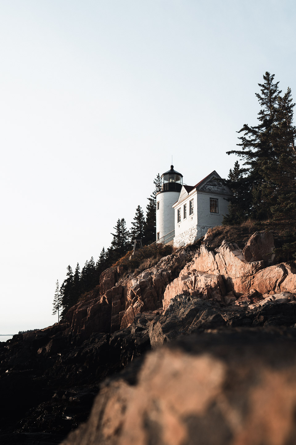 Lighthouse near Acadia National Park