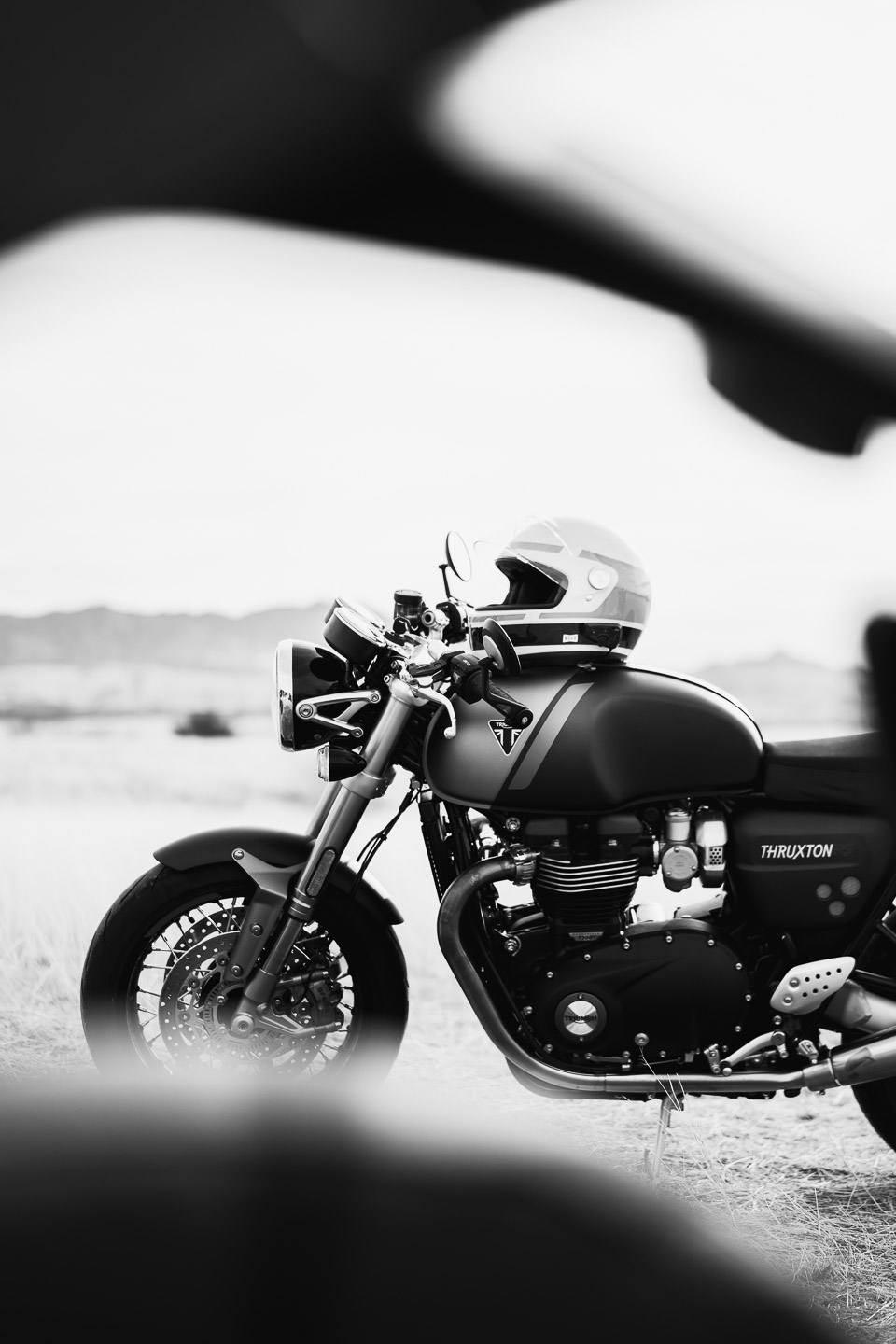 Triumph Thruxton motrocycle