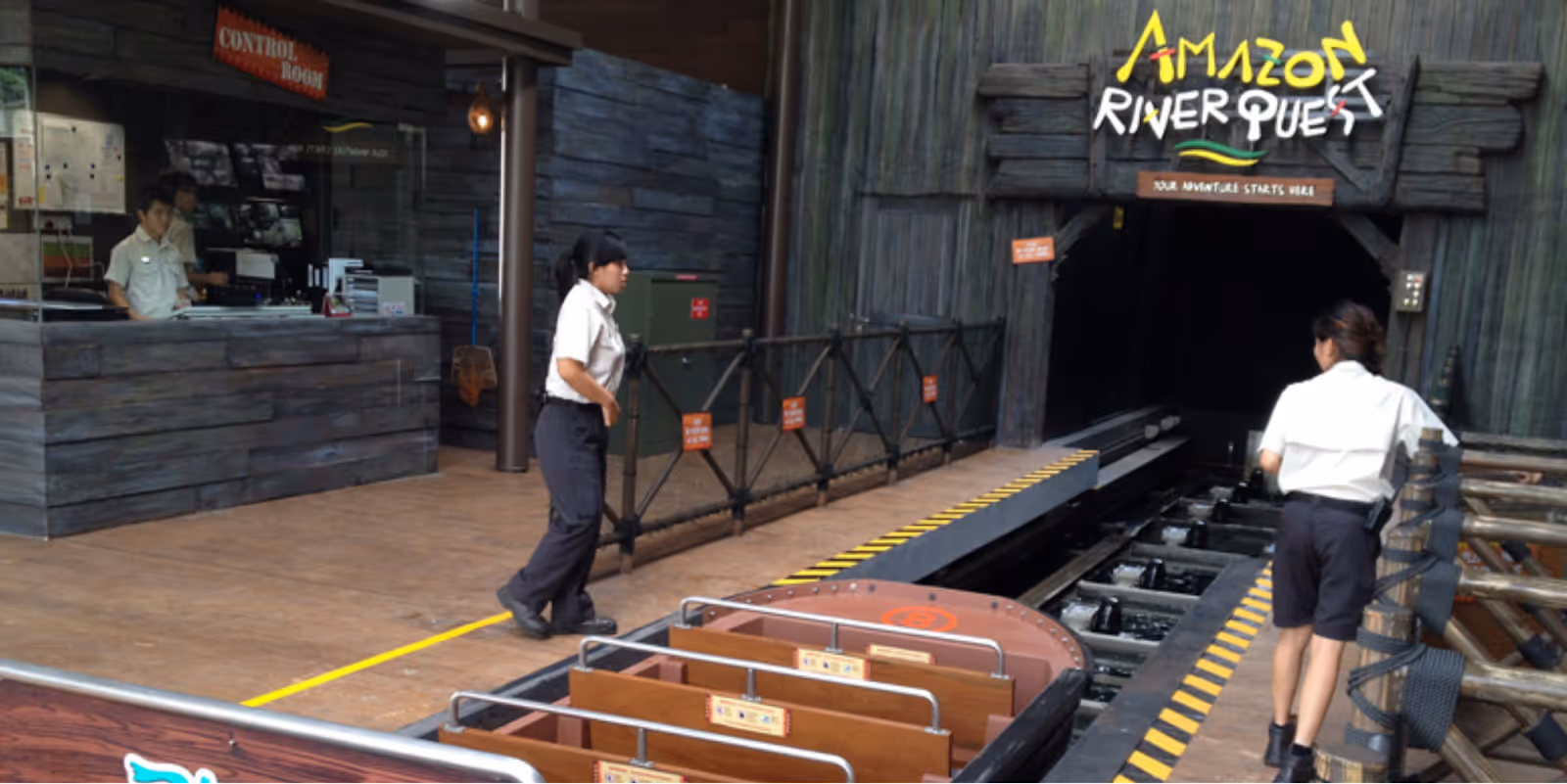 Amazon River Quest boat ride