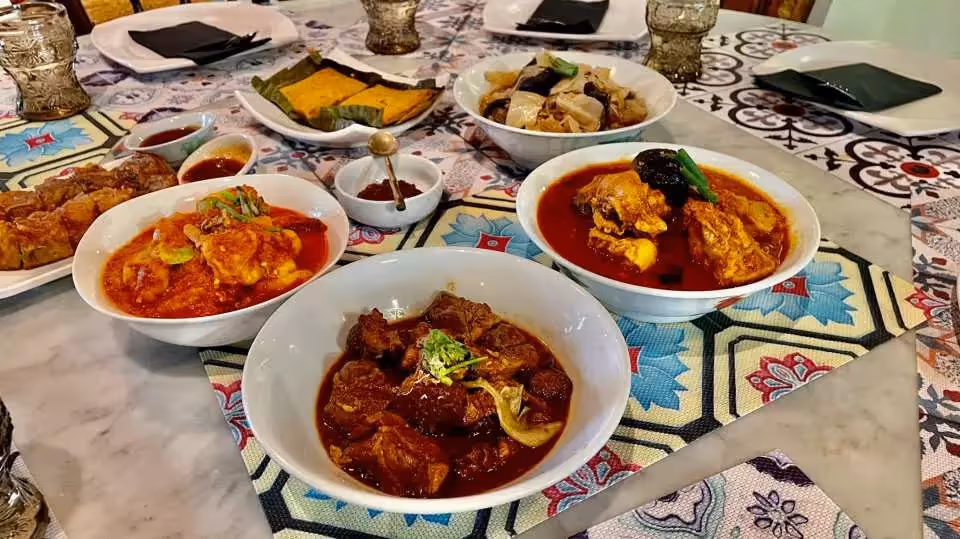 lunch or dinner experience at Peranakan home