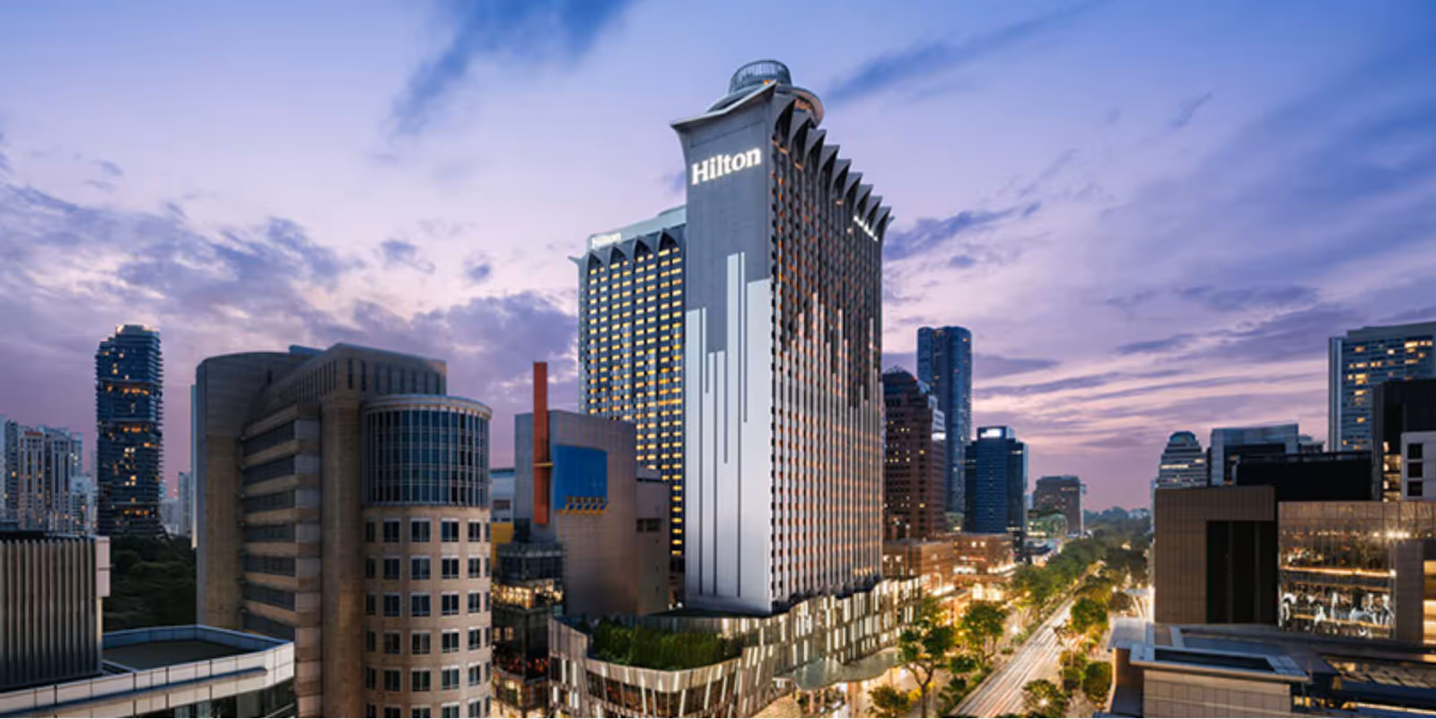 Hilton Orchard singapore to SIN Airport