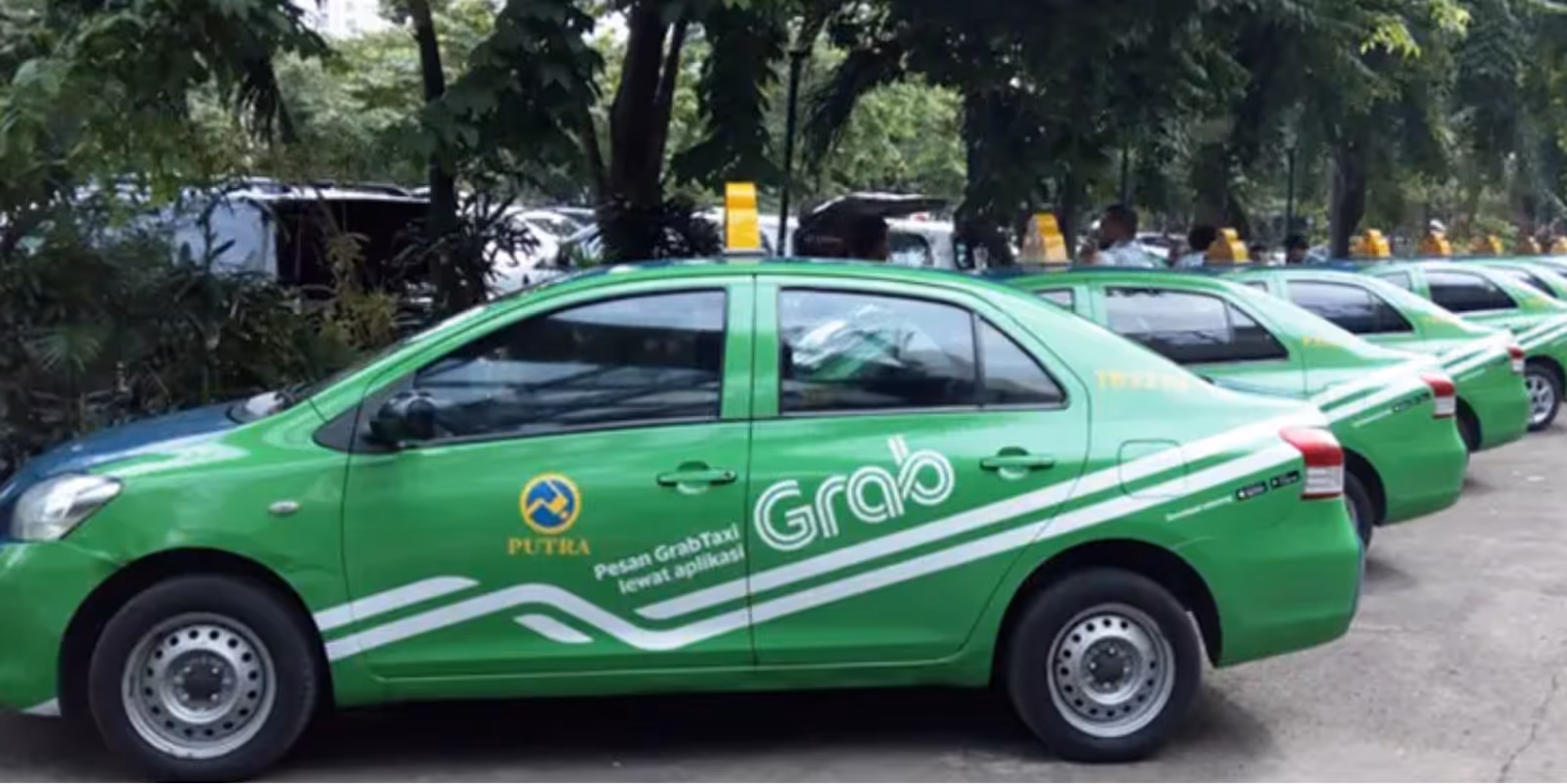 taking grab taxi at singapore changi airport