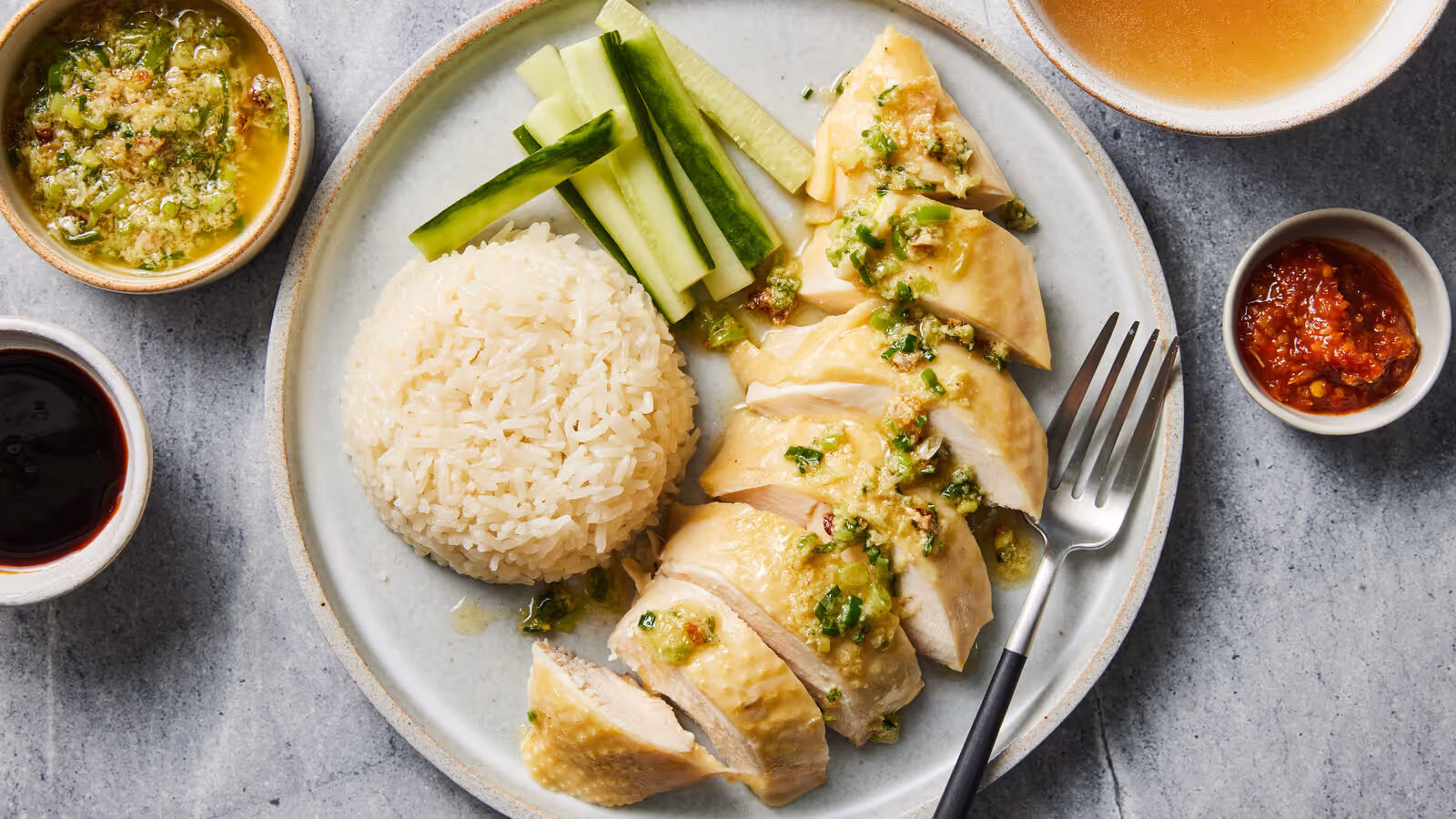 Hainanese Chicken Rice