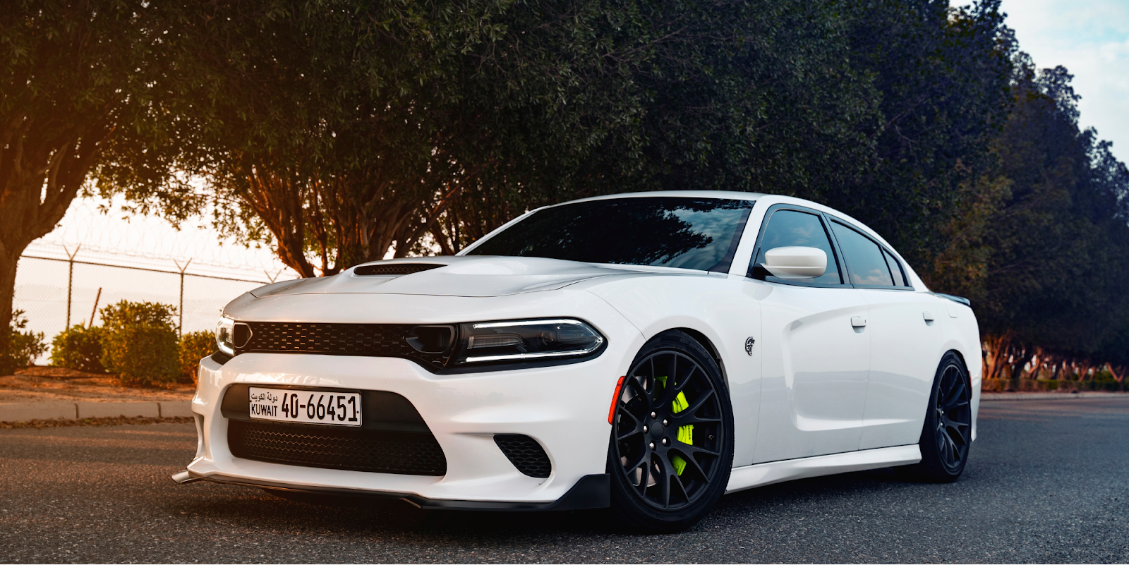 a luxury car