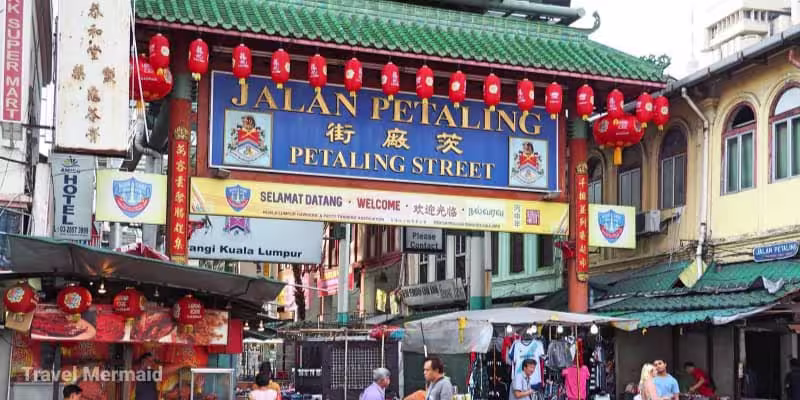 Chinatown in Kuala Lumpur