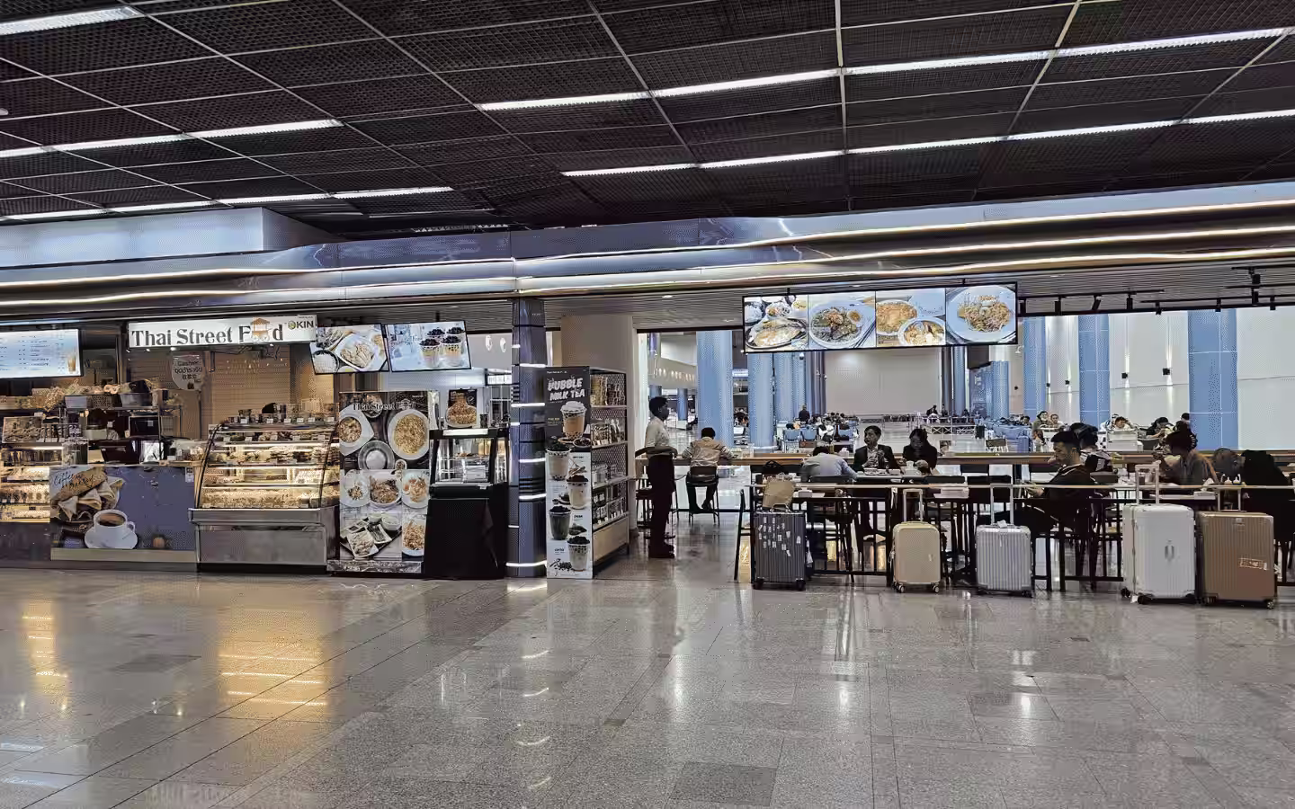 Thai food at the airport
