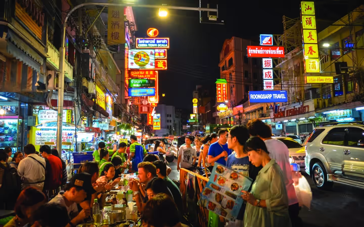 Market crowds