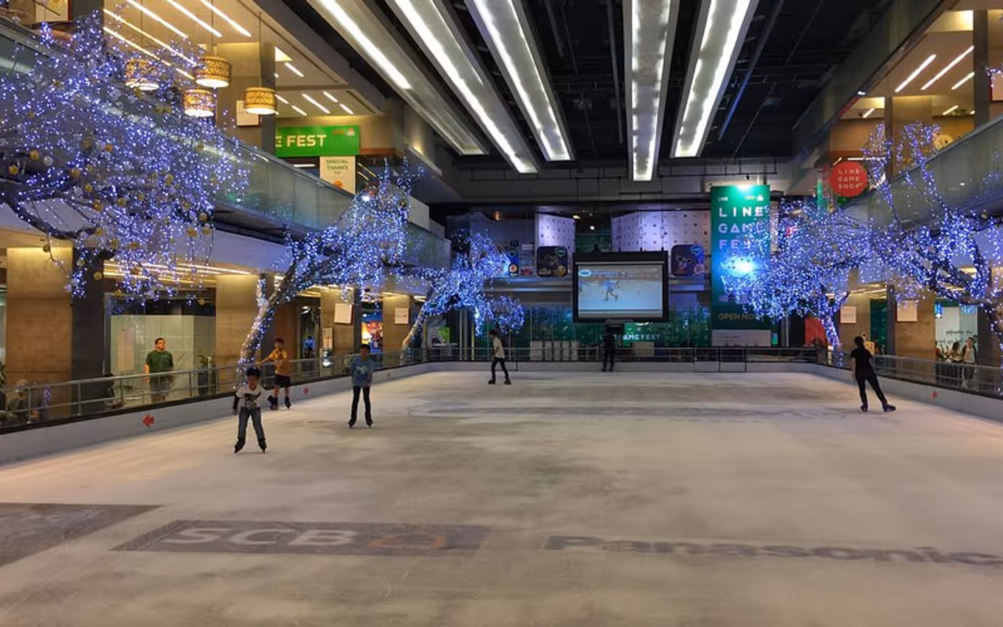 Ice Skating in Bangkok