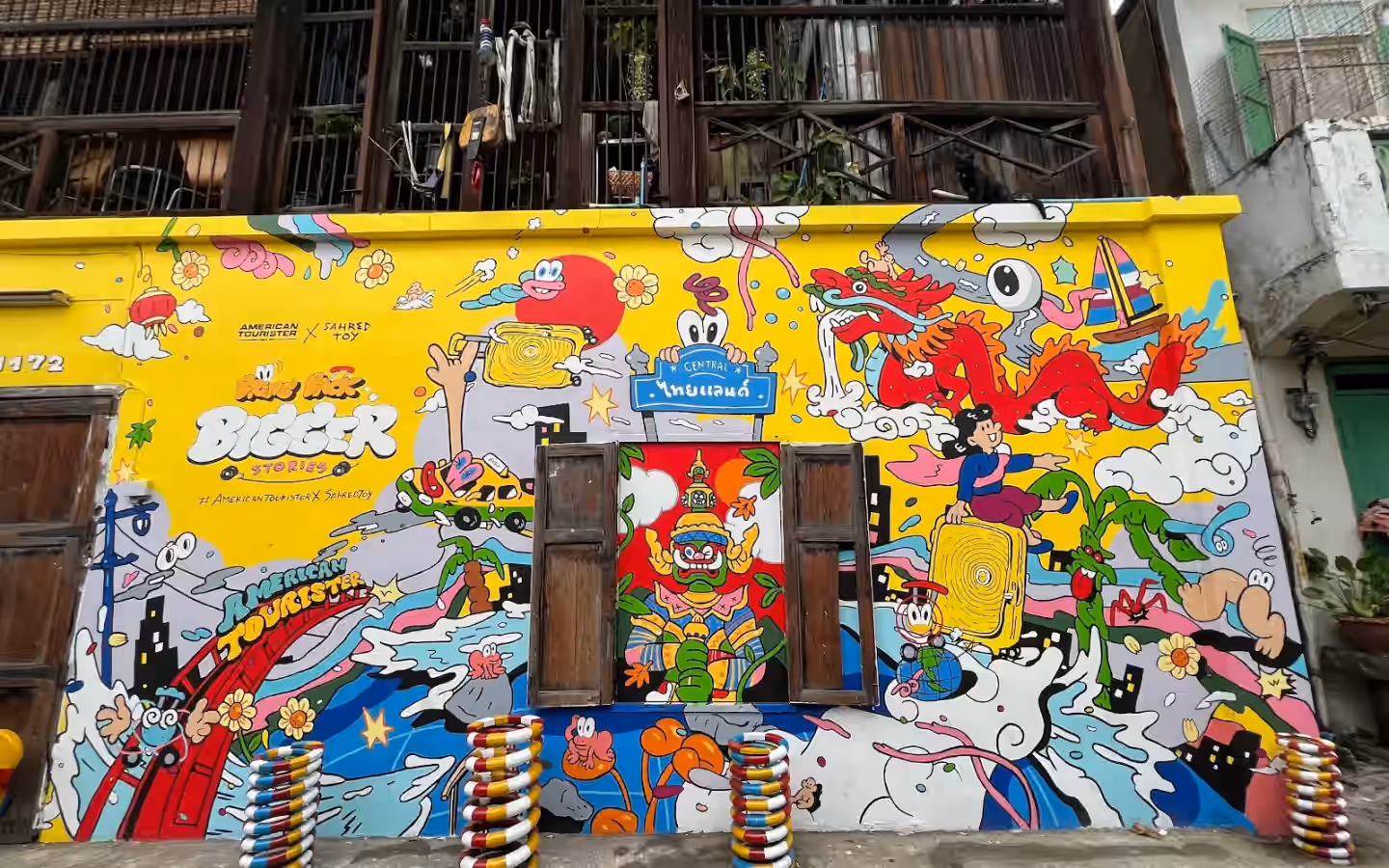 Street Art in Talat Noi