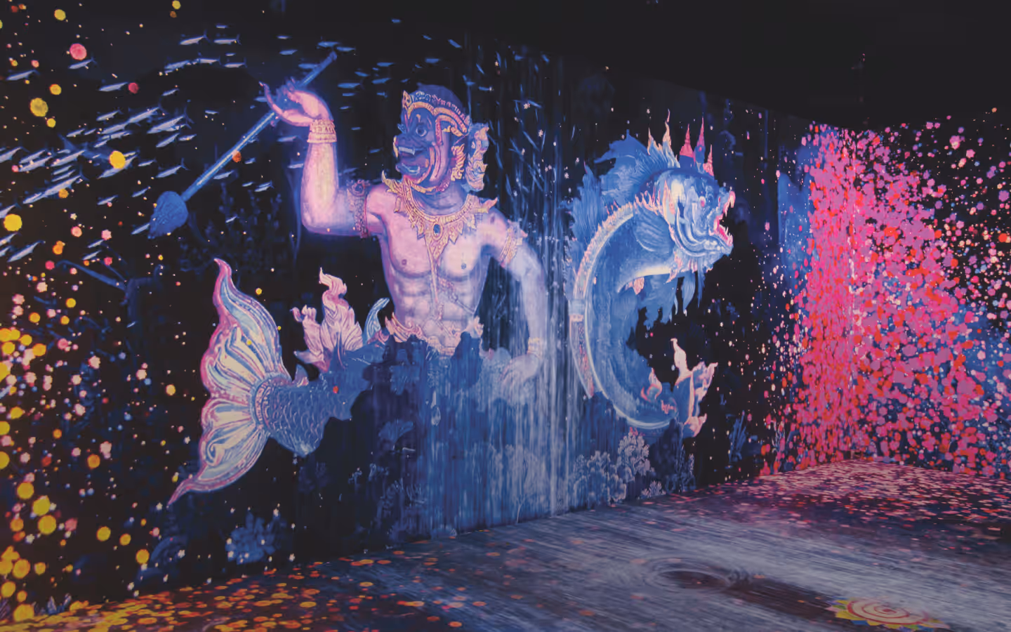 Interactive digital Loy Krathong