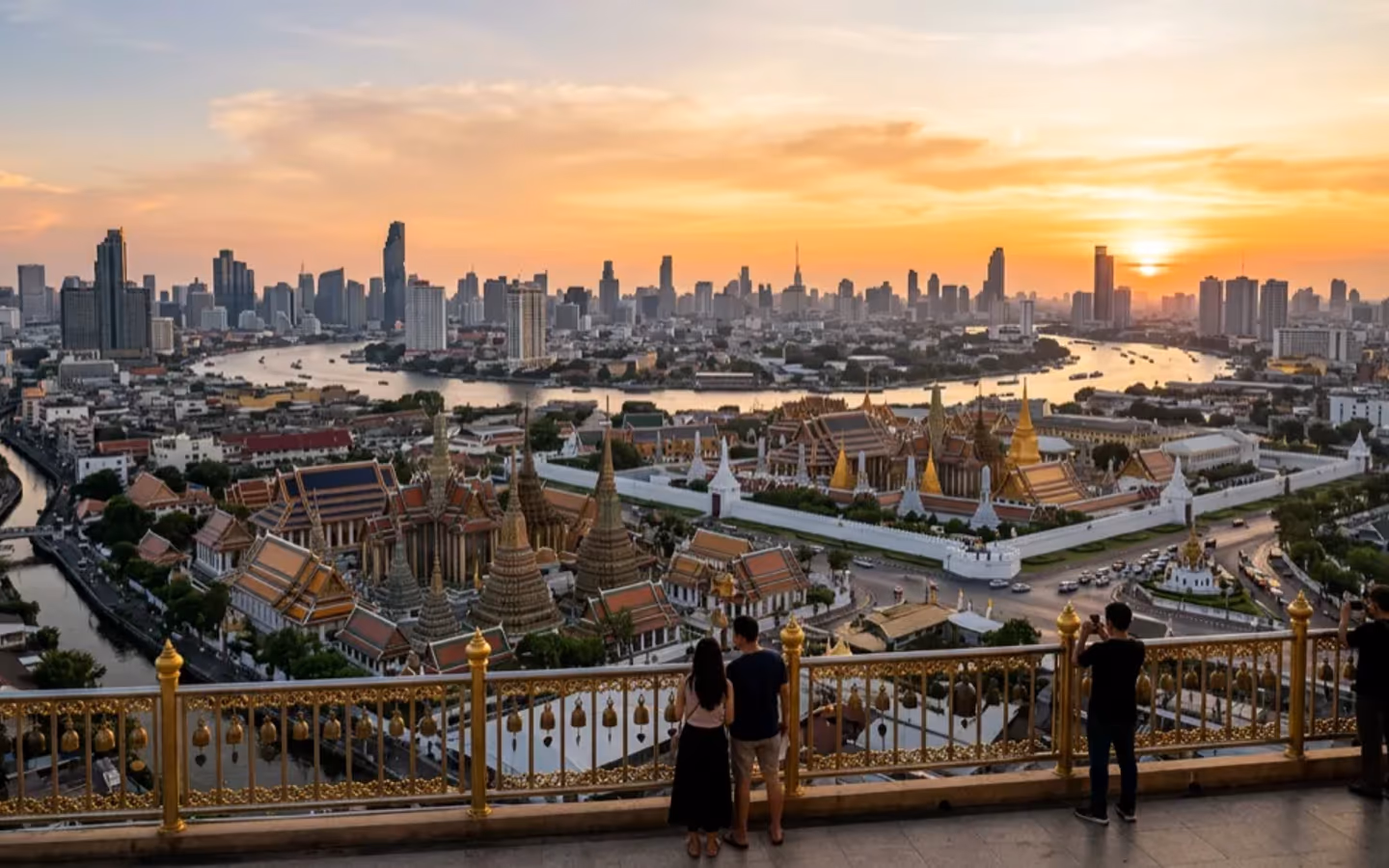 Panoramic View from wat saket