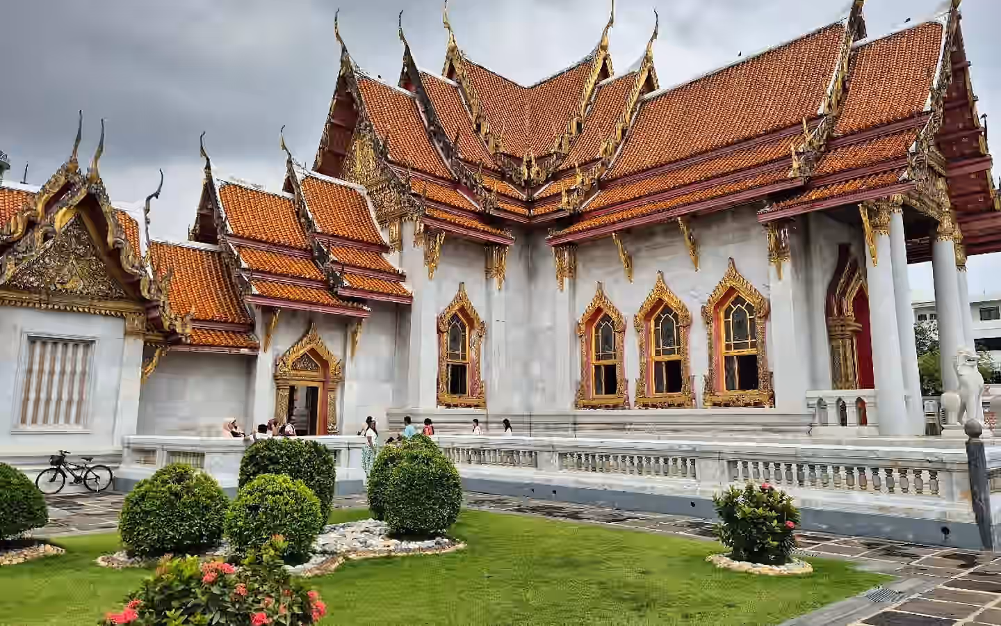 Marble Ubosot at Wat Benchamabophit