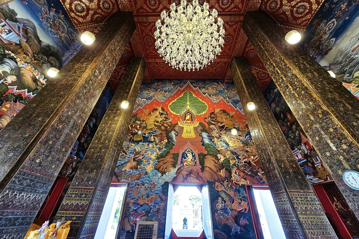 Temple Artwork wat prayoon