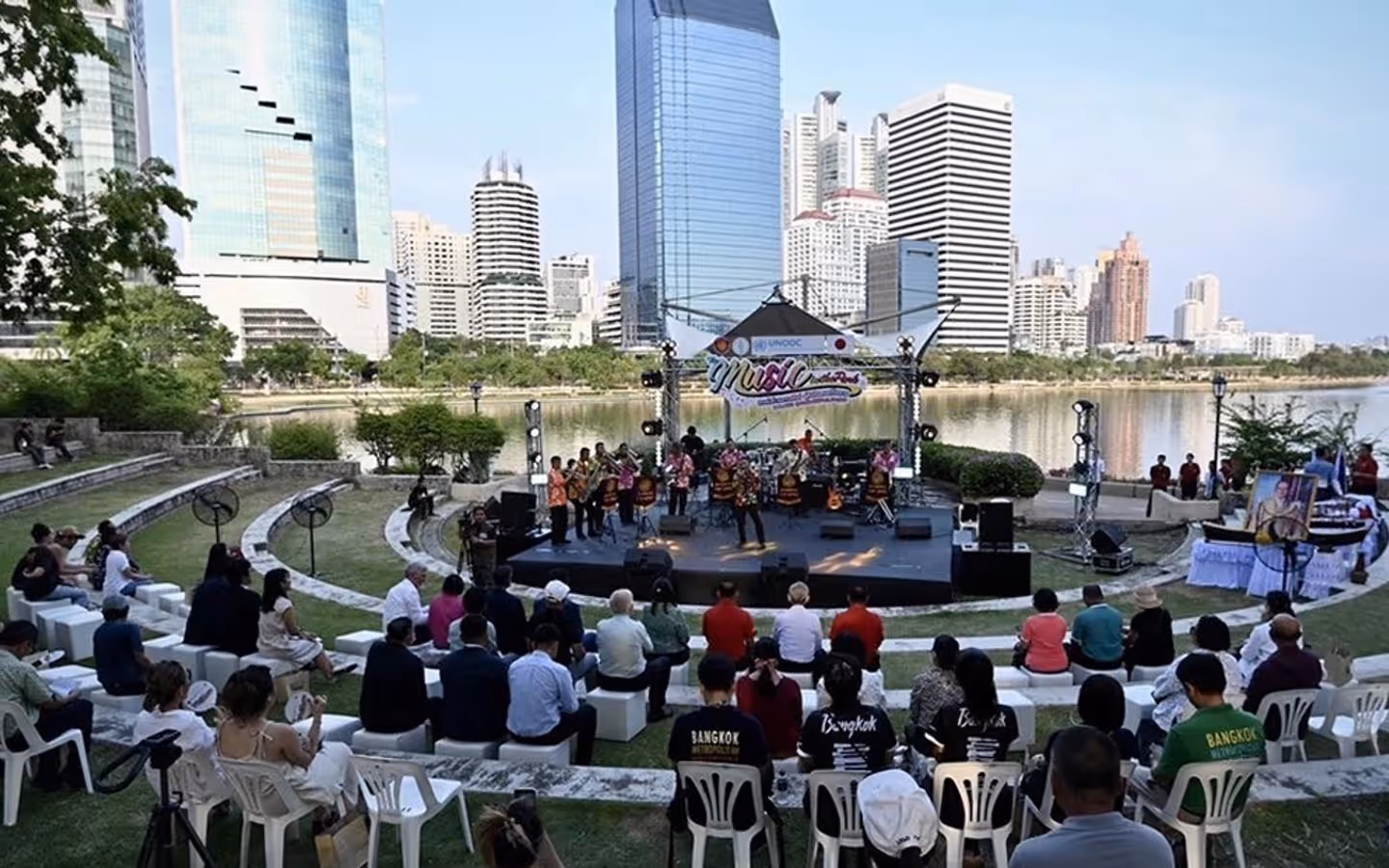 Performances at Benjakitti Forest Park