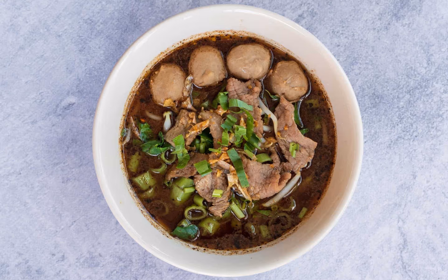 Thai Boat Noodles (Kuay Teow Reua)