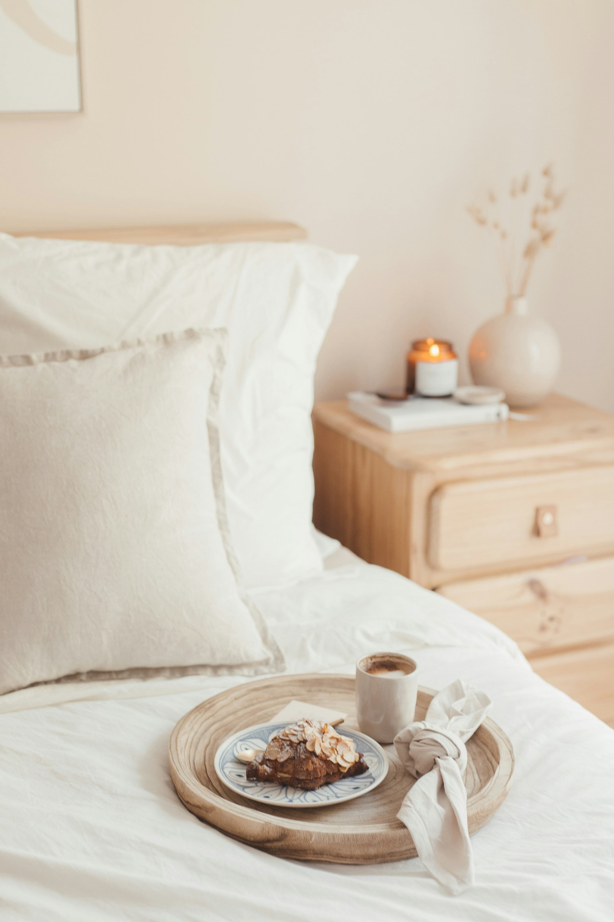 Bed stock image 