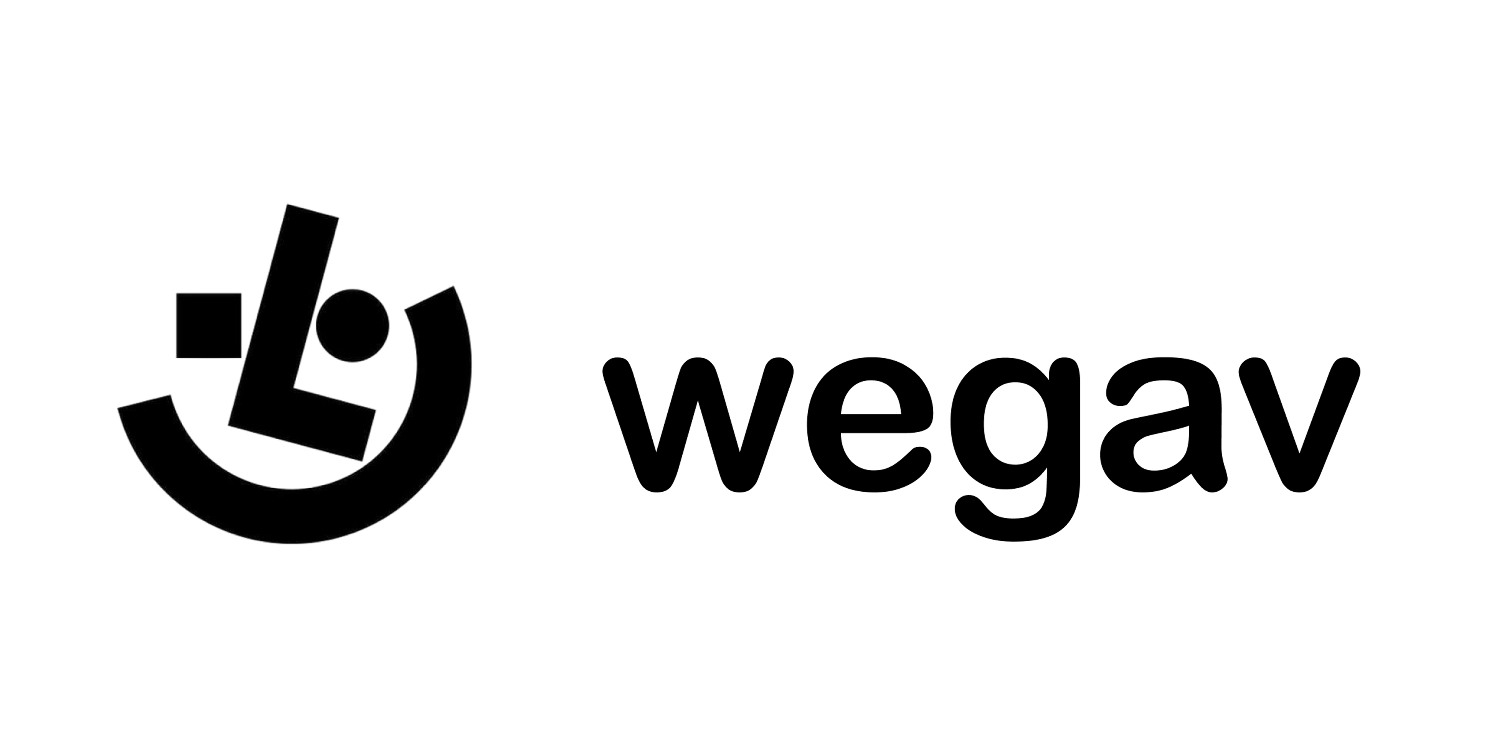 Lwegav Black And white logo 