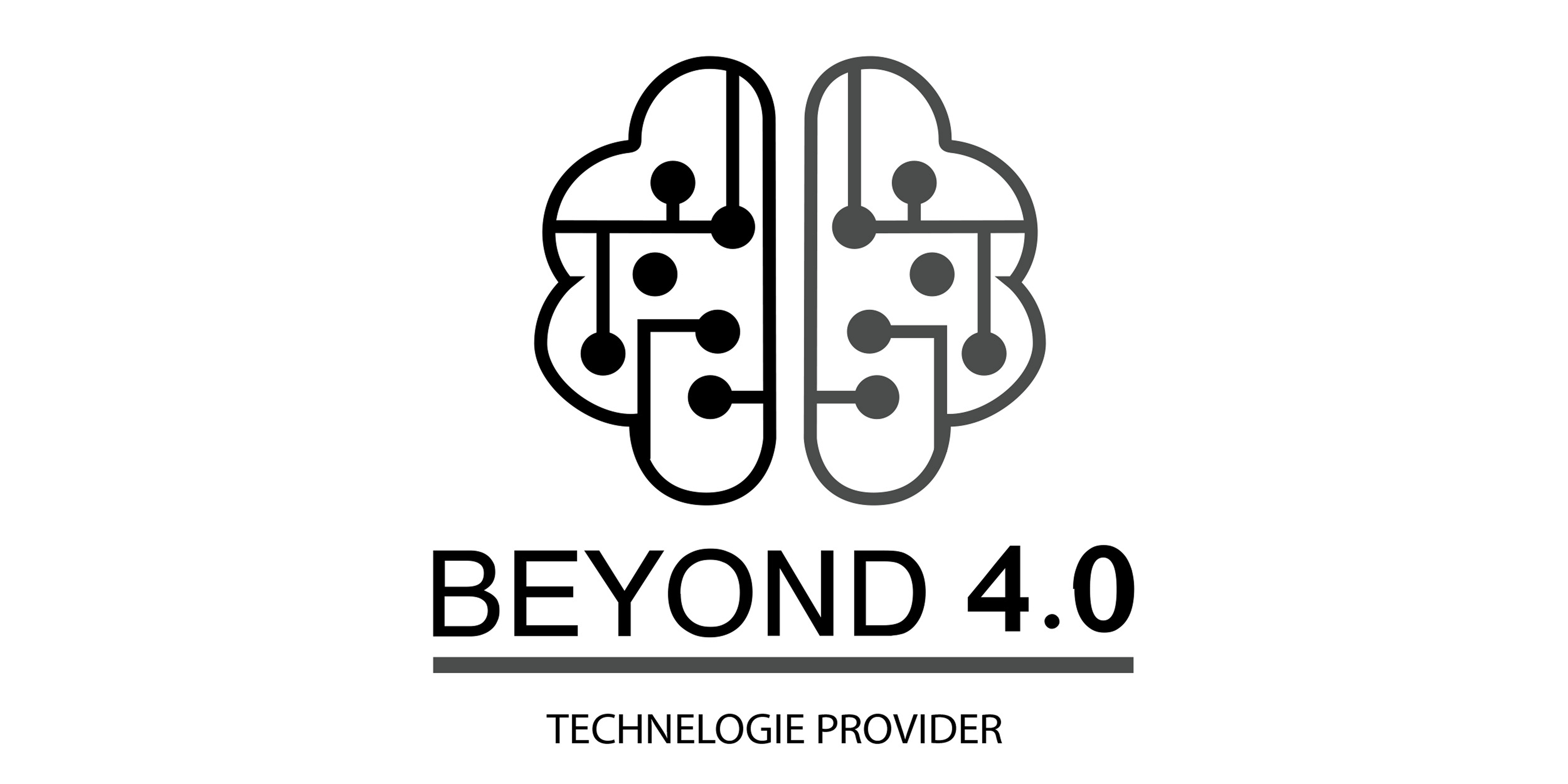 beyond 4.0 black and white logo 