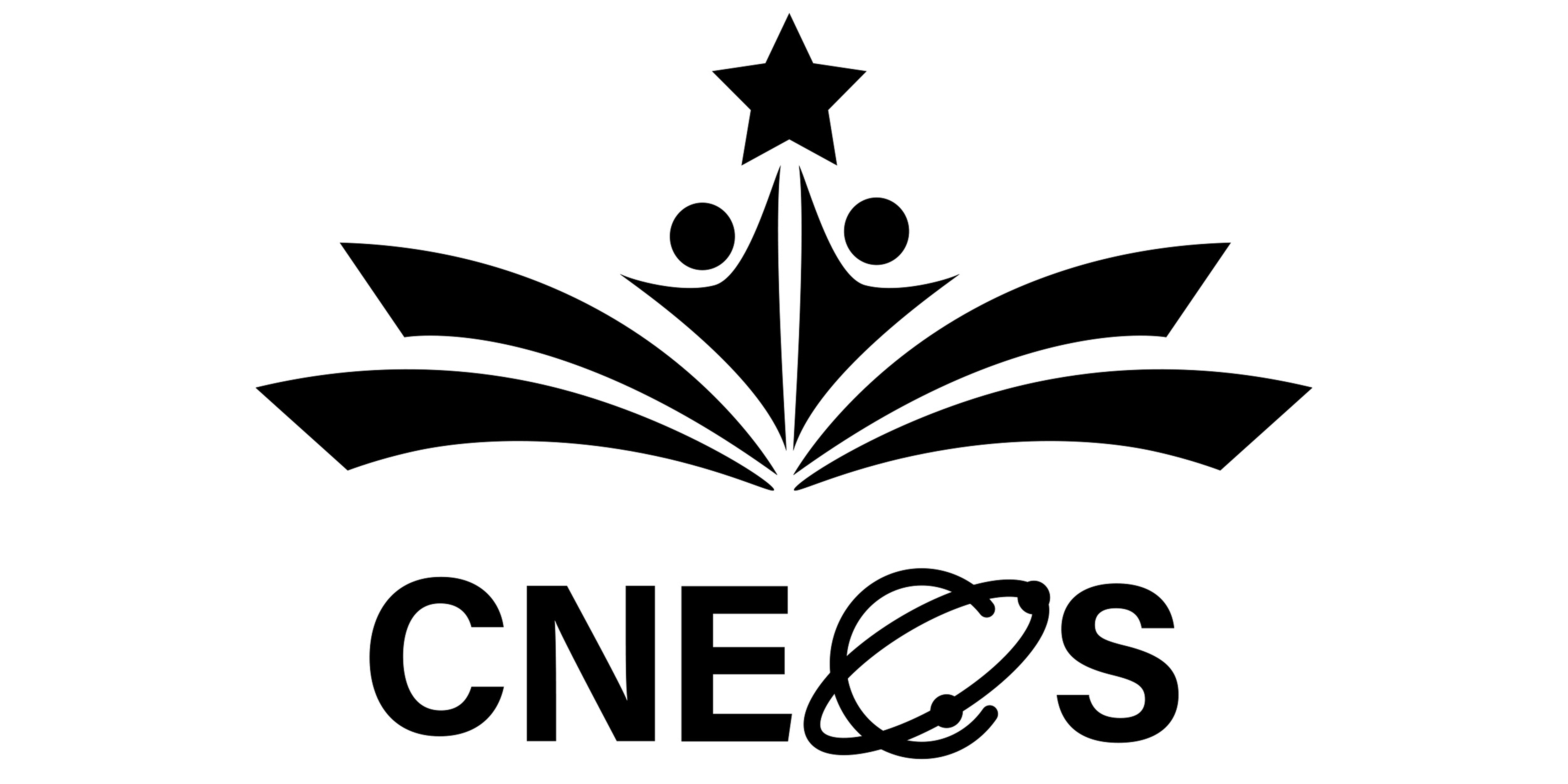 Cneos Logo Black And white 
