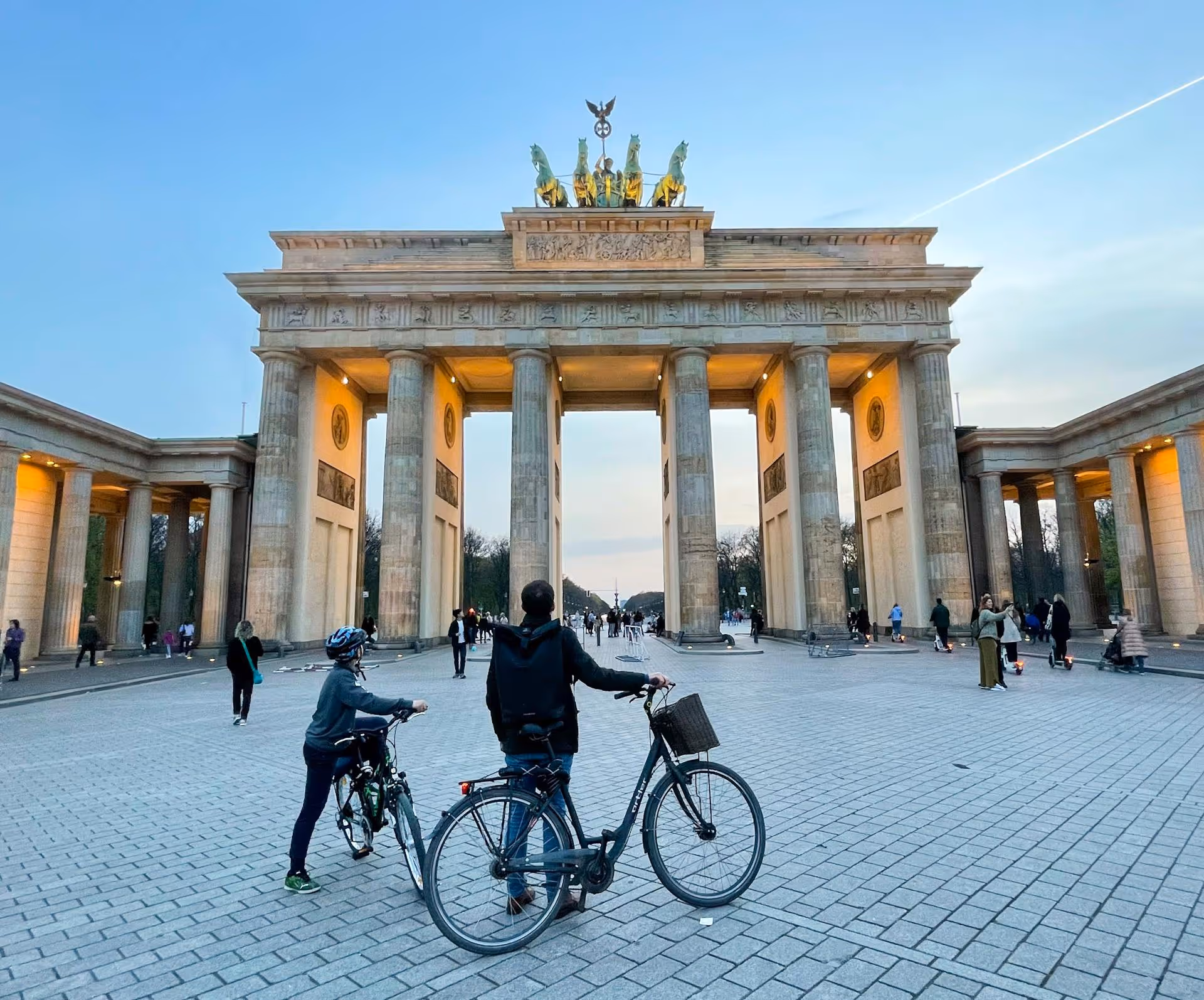 The Brandenburg Gate in Berlin