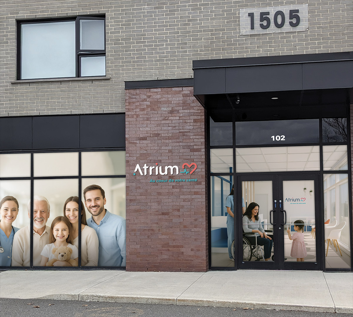 Clinique Atrium - 1505 ave du Marais-Ombragé, Drummondville