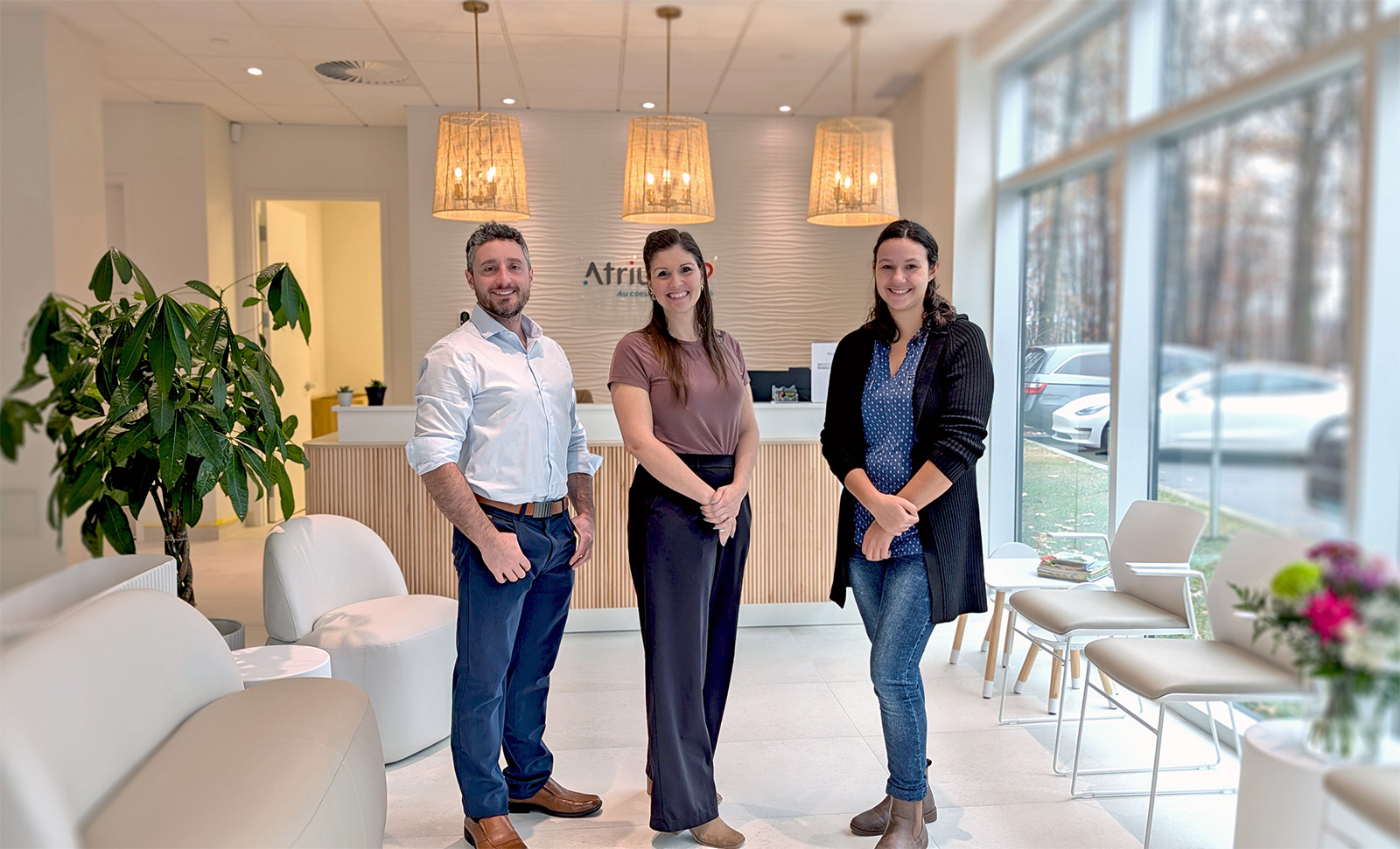 Photo extérieure de la clinique Atrium